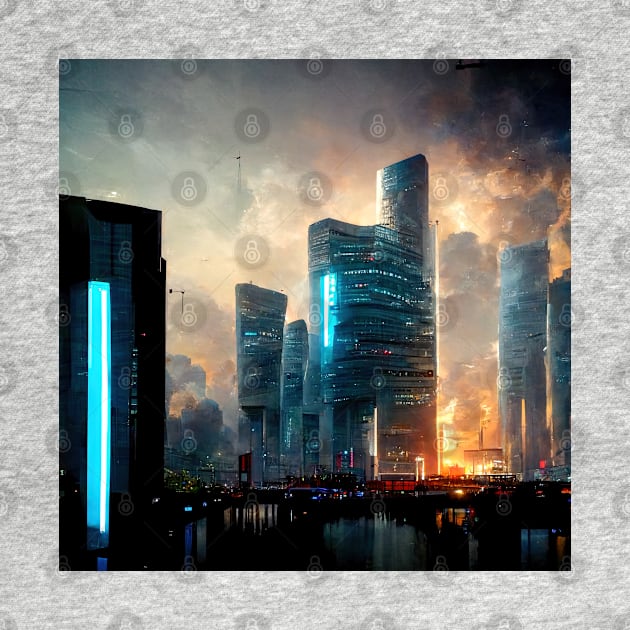 Future Cities Series by VISIONARTIST